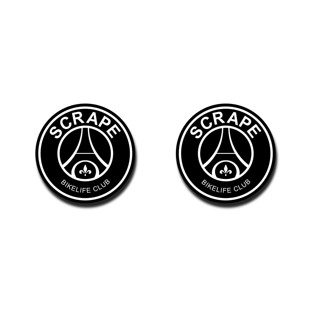 2x Stickers [scrape]® PSG