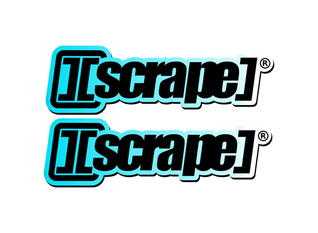 2x Stickers [scrape]® SKY
