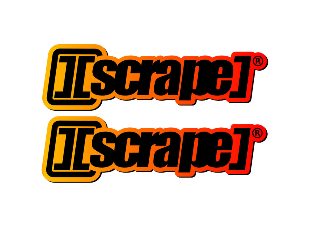 2x Stickers [scrape]® SUN