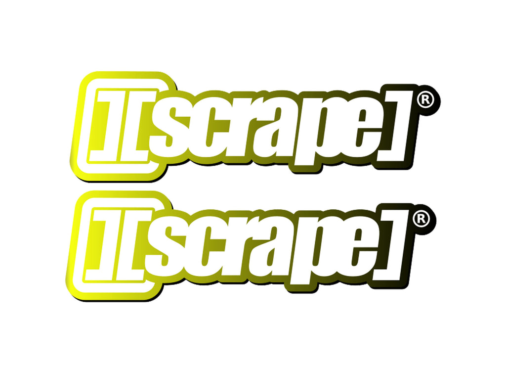 2x Stickers [scrape]® THE-BEE