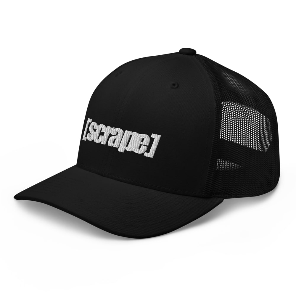 Casquette Filet [scrape]® Original Noir