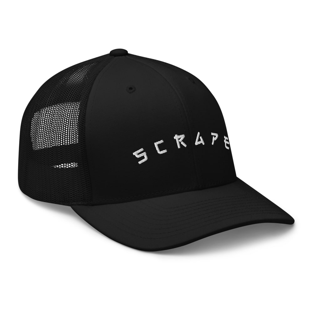 Casquette Filet [scrape]® JAPAN Noir