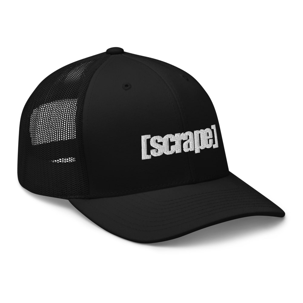 Casquette Filet [scrape]® Original Noir