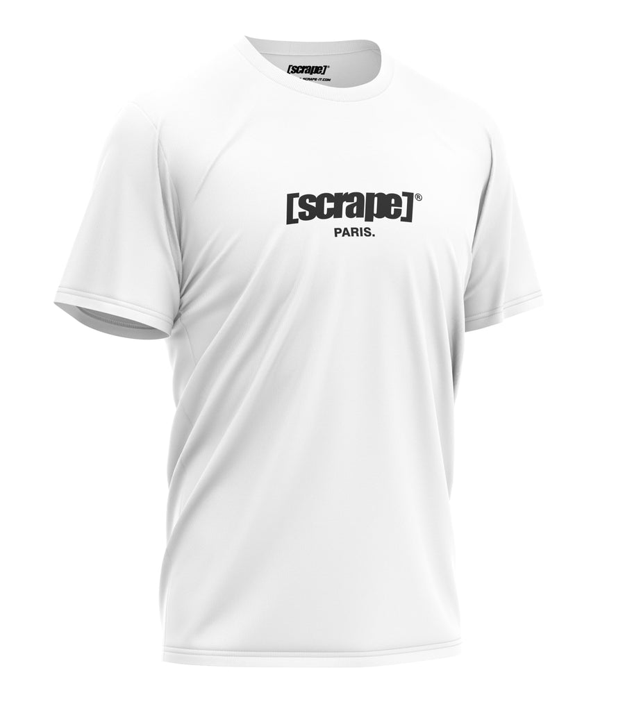 T-shirt [scrape]® PARIS Blanc