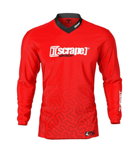 [scrape]® AirTech+ Red Customizable Jersey