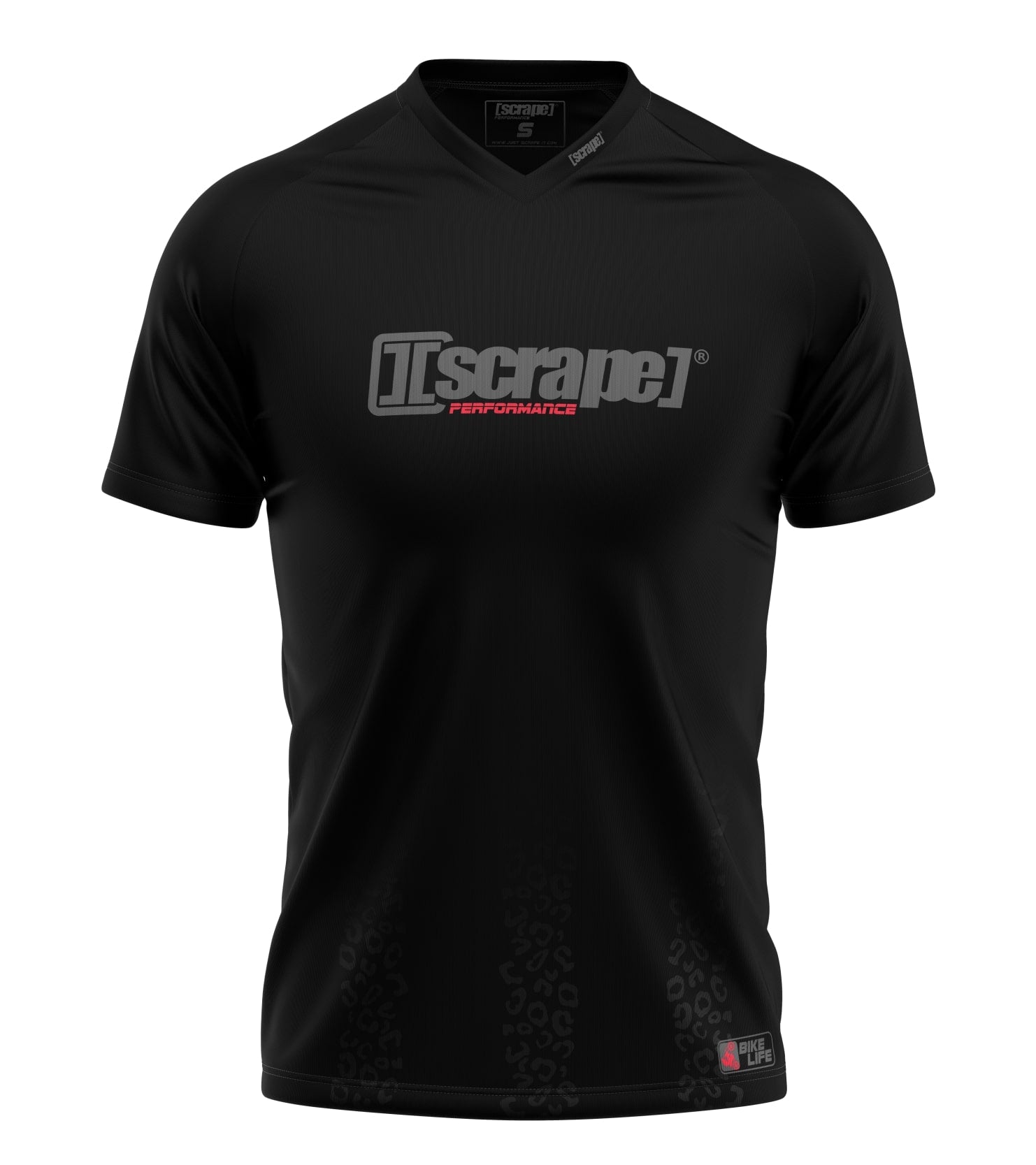 [scrape]® Performance Jersey Black